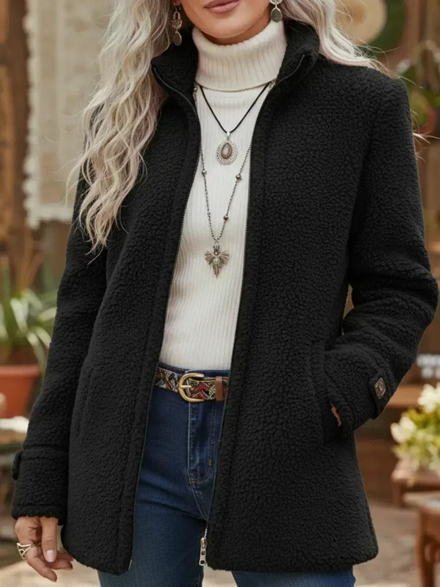 Deanna | Chamarra con Cuello Alto