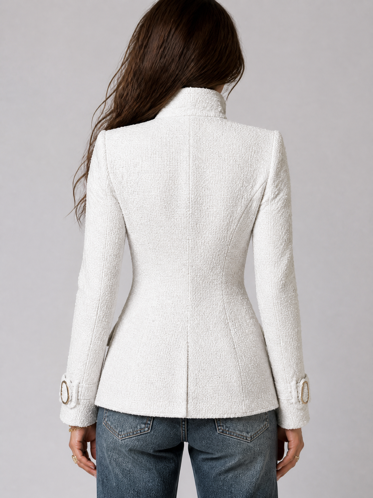 Aurore | Blazer Militar Marfil