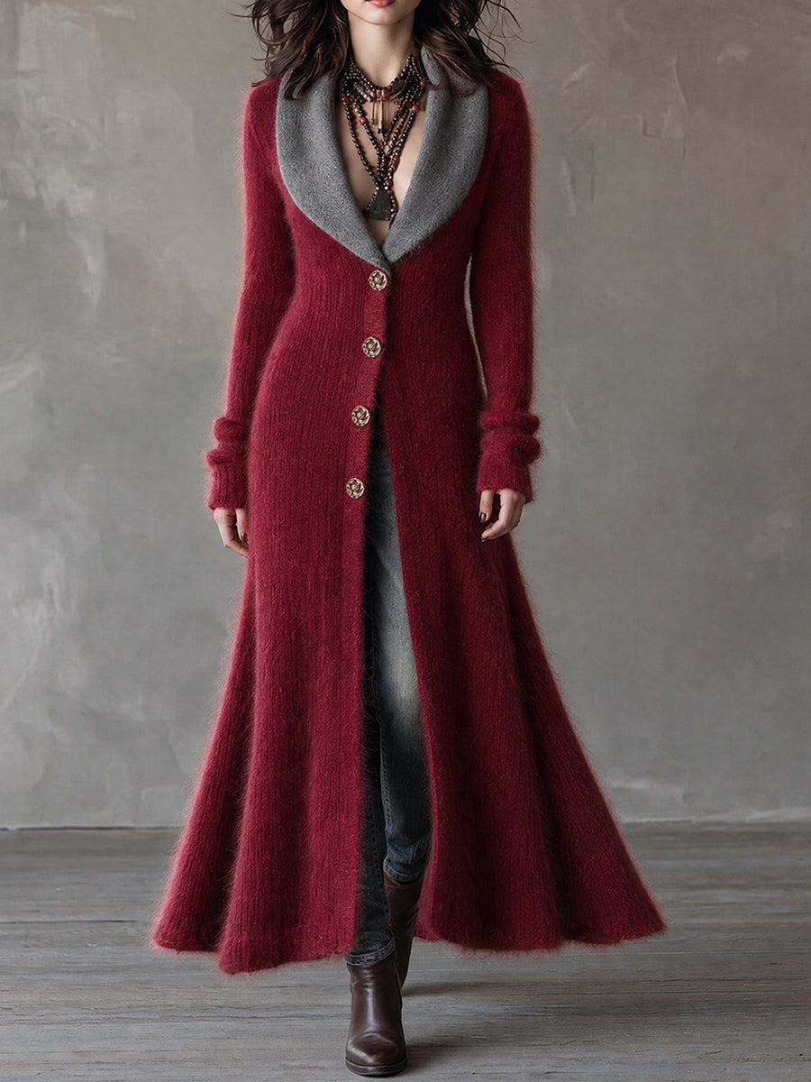 Cárdigan Guardapolvo Crimson Nomad