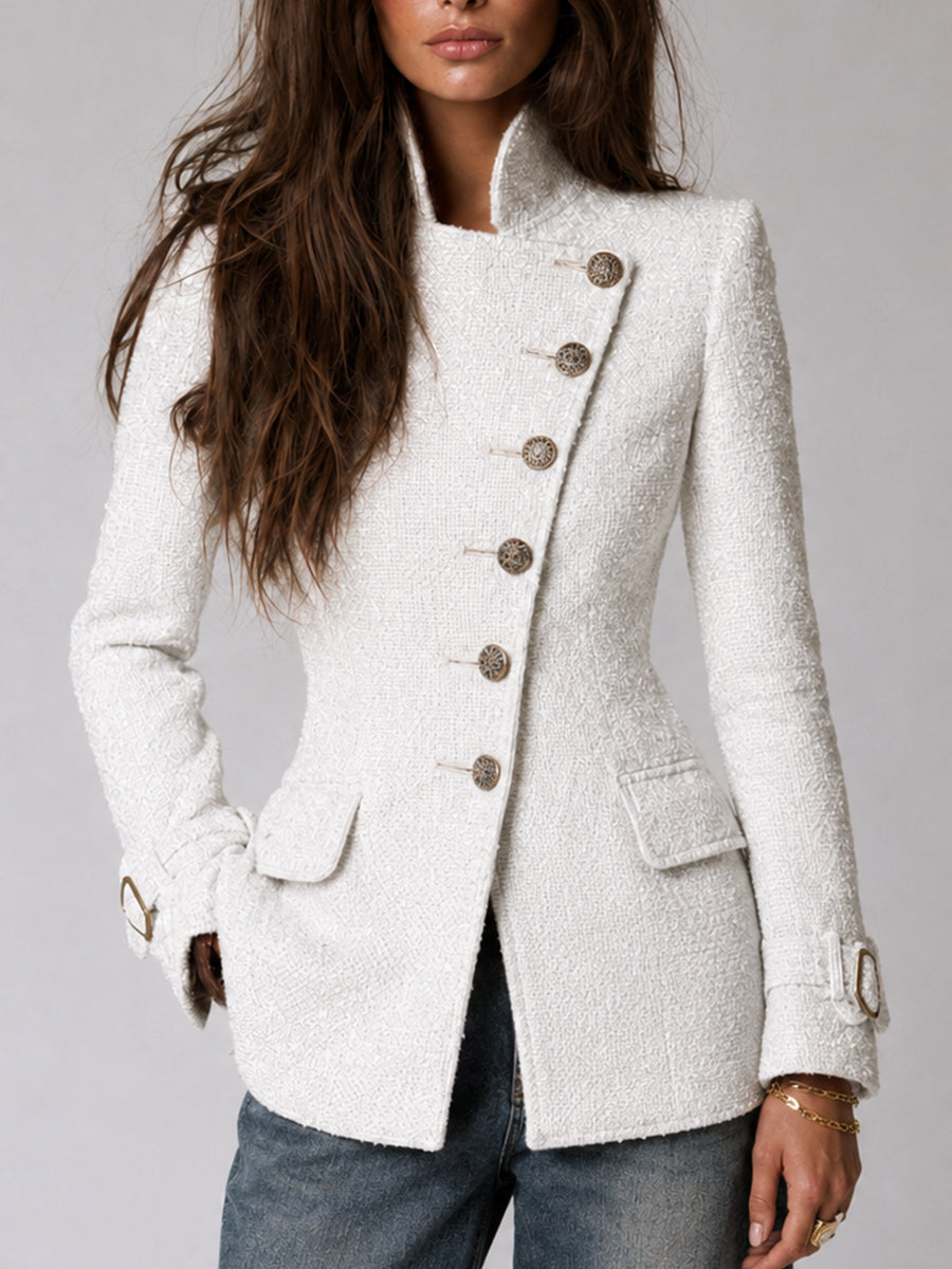 Aurore | Blazer Militar Marfil