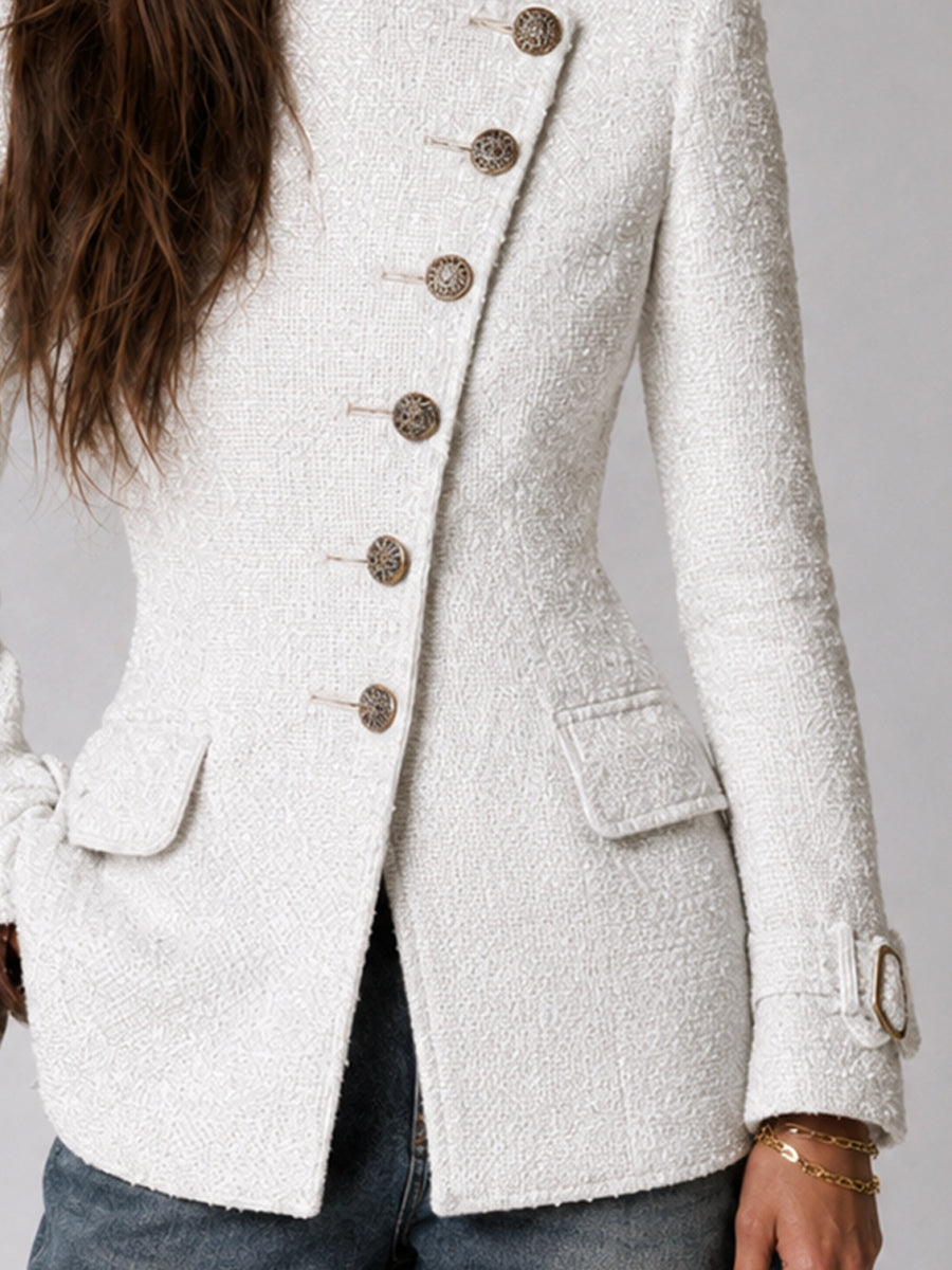 Aurore | Blazer Militar Marfil