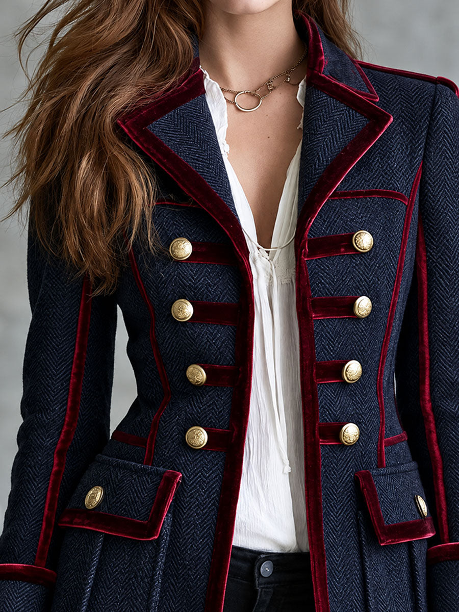 Sidonie | Blazer Militar de Lana
