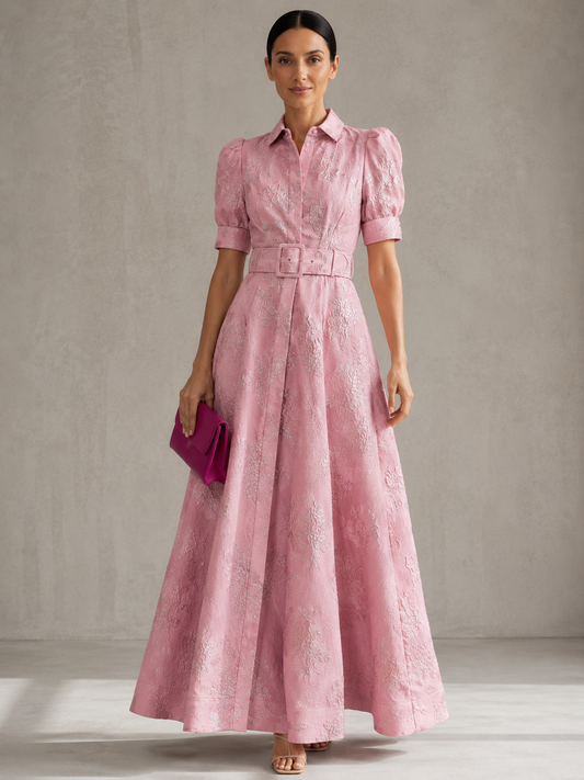 Aria | Vestido Corto con Mangas Abombadas