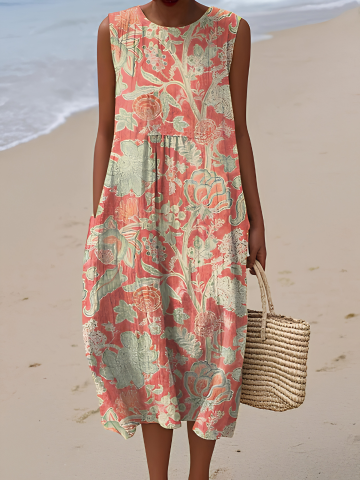 Beth™ Floral Midi Dress