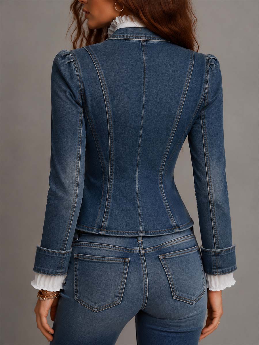 Margot | Blazer Corto de Mezclilla