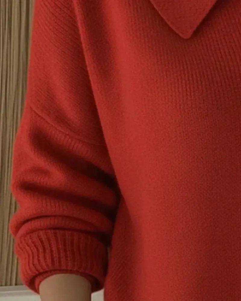 Vega | Chamarra de Punto con Cuello Camisero Lara valenti
