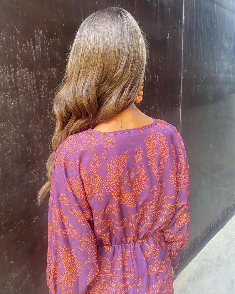 Celeste | Vestido Midi con Elegancia Floral