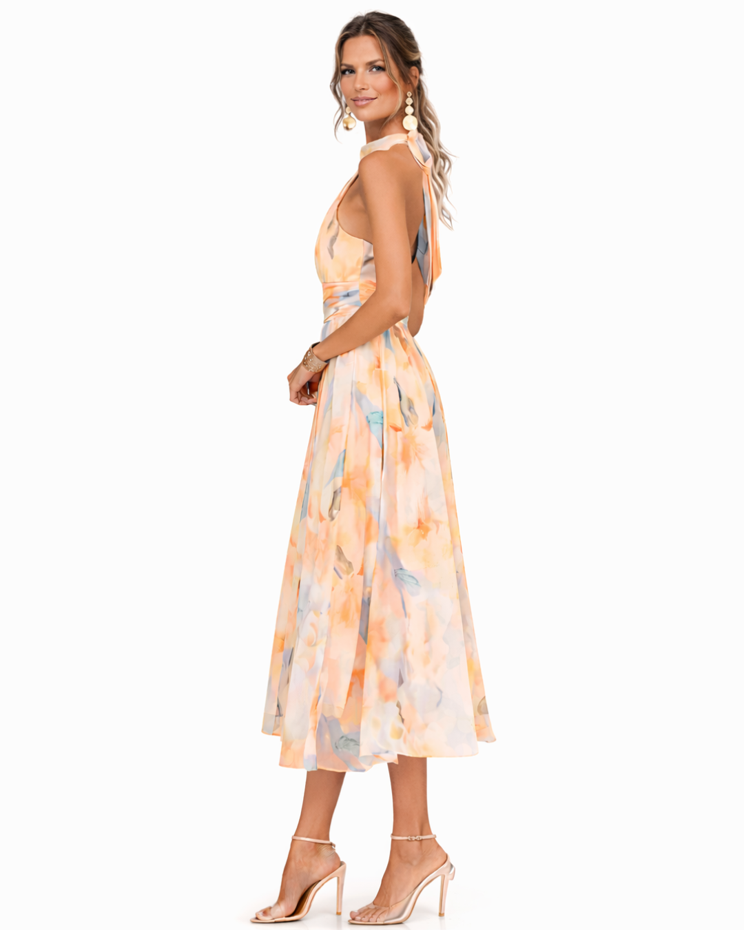 Aurora | Vestido Cuello Halter