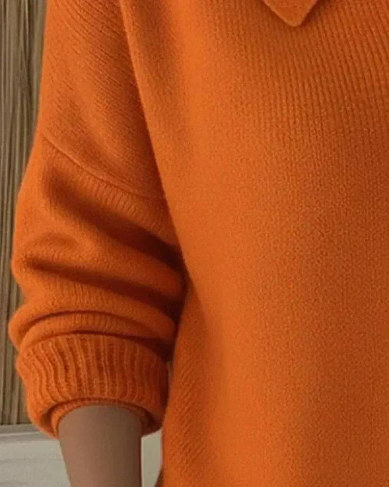 Vega | Chamarra de Punto con Cuello Camisero Lara valenti