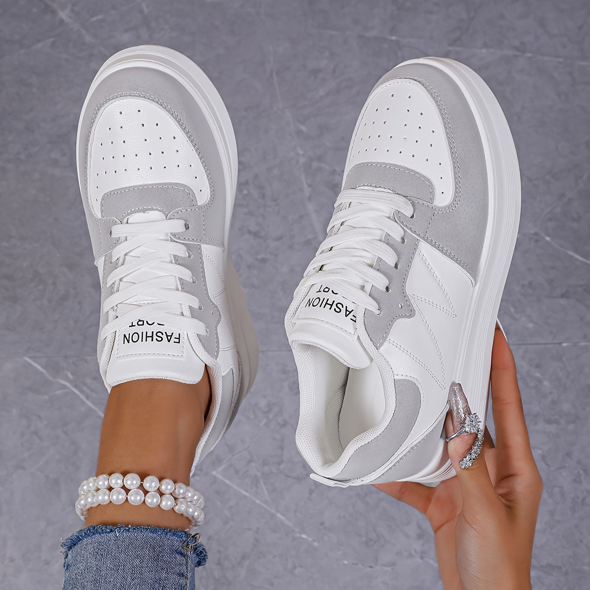 Chloé | Elegant Sneakers with Platform