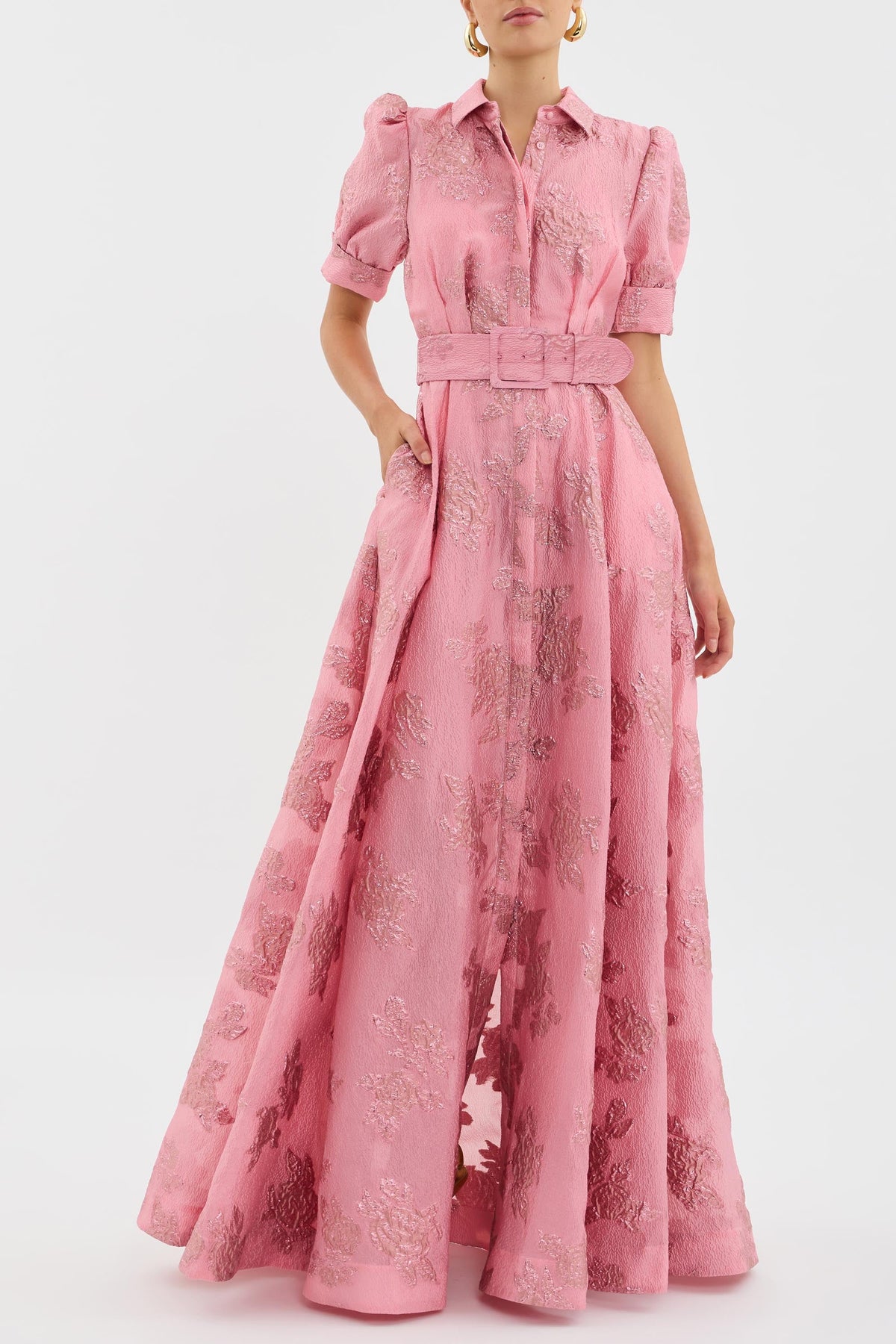 Aria | Vestido Corto con Mangas Abombadas