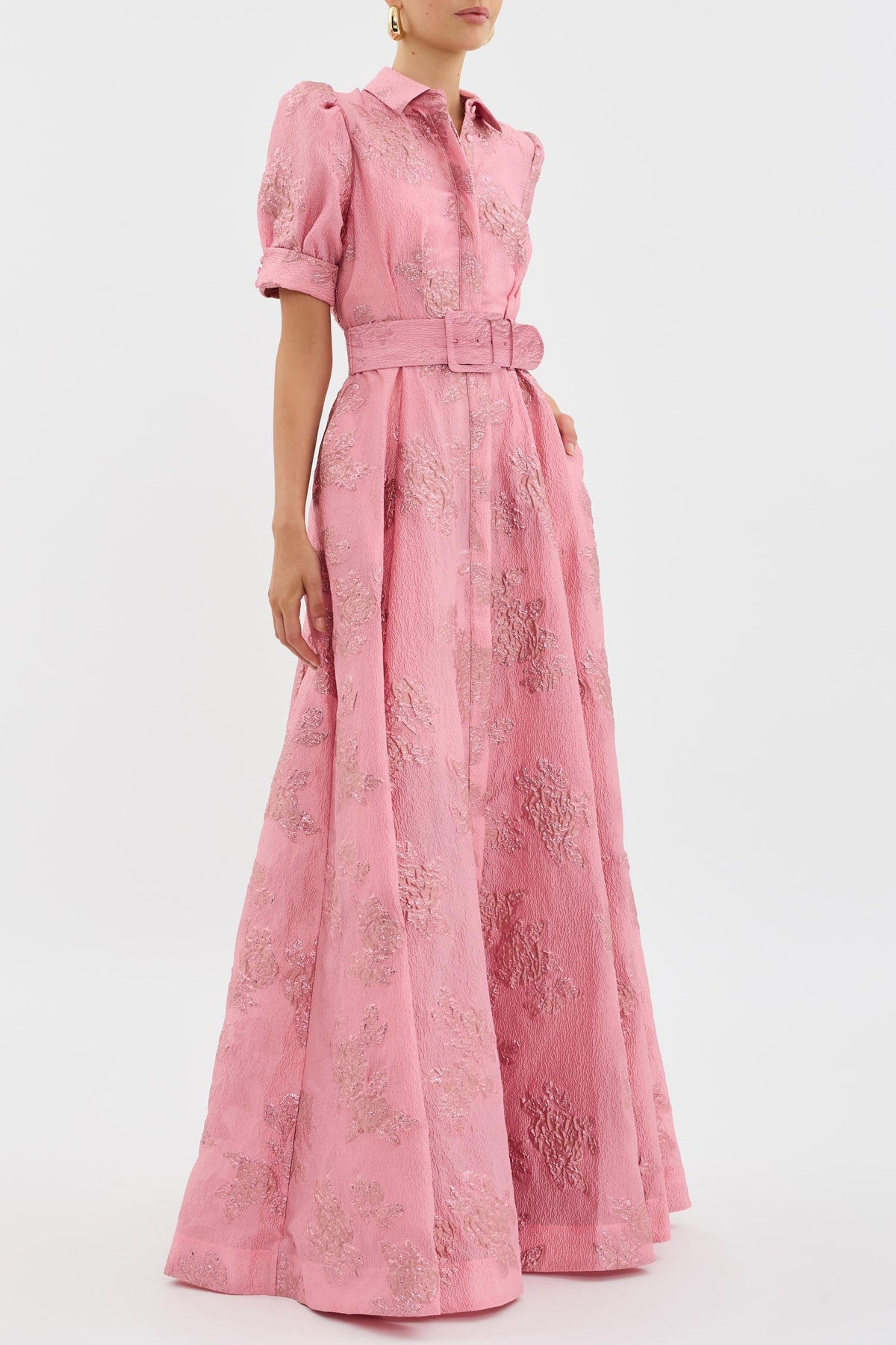 Aria | Vestido Corto con Mangas Abombadas