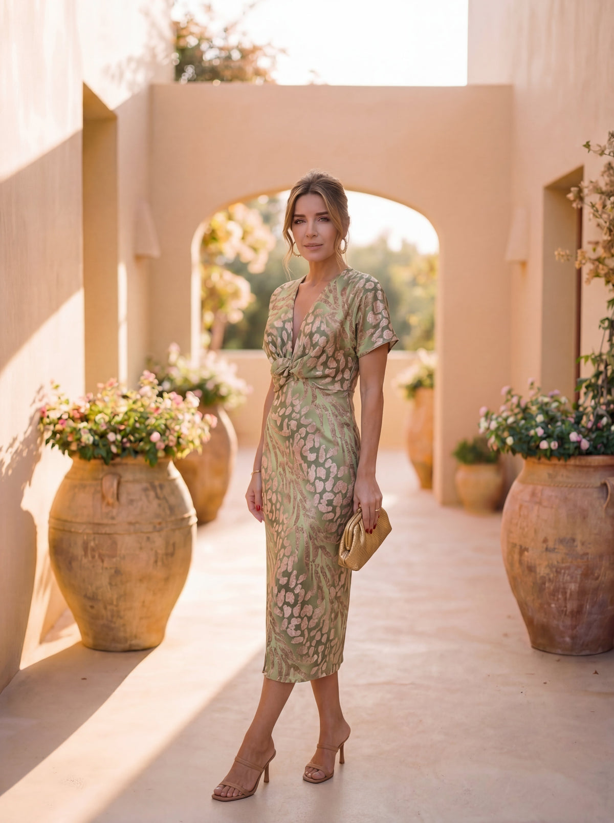 Adele | Vestido Elegante en Tela Ligera y Fluida