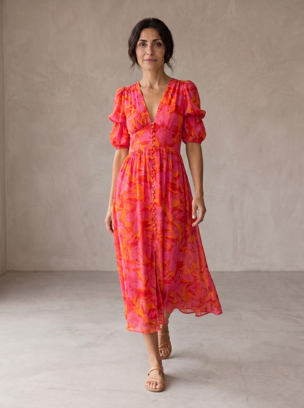 Amara | Vestido Largo Resplandor de Sol