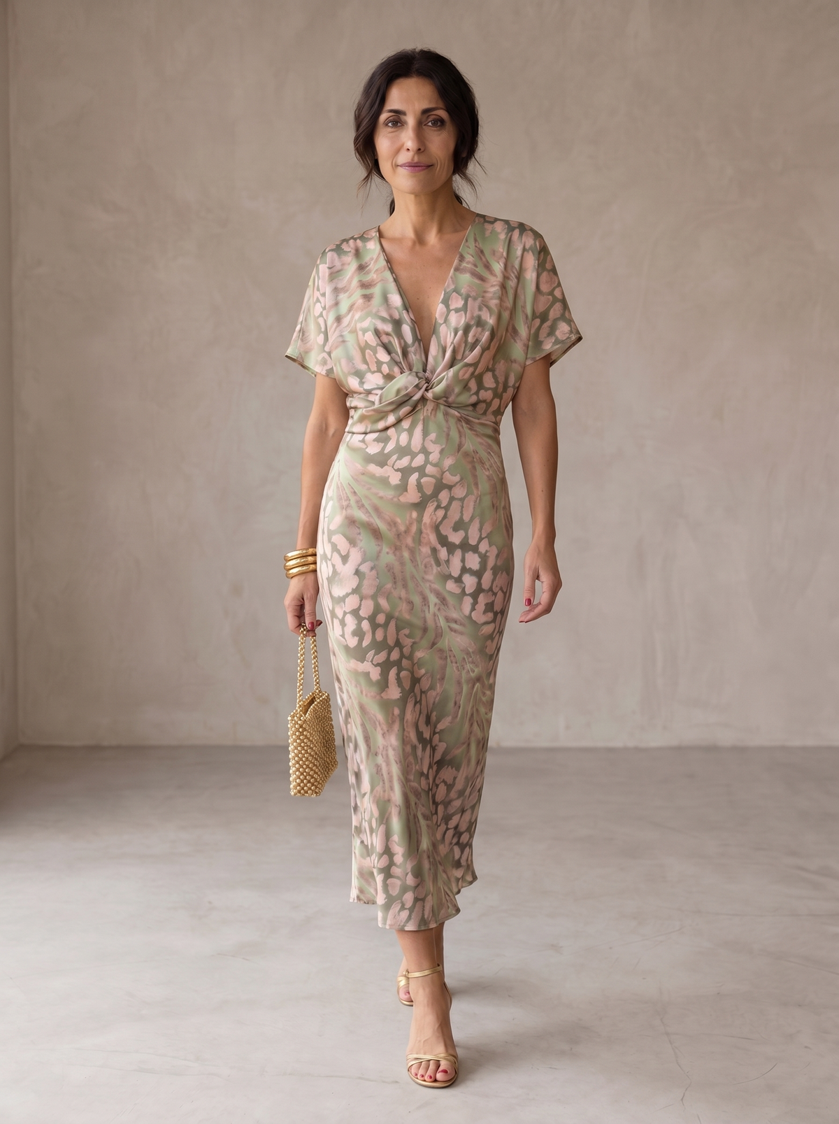 Adele | Vestido Elegante en Tela Ligera y Fluida