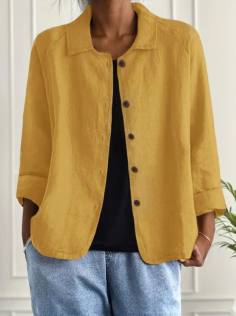 Harlow | Chamarra Camisera con Botones